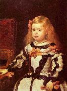 Portrat der Infantin Maria Margarita Diego Velazquez